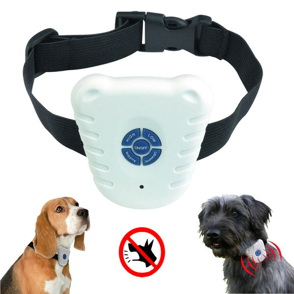 Ultrasonic Anti Barking Bark Dog Collar Safe Training Control Collar