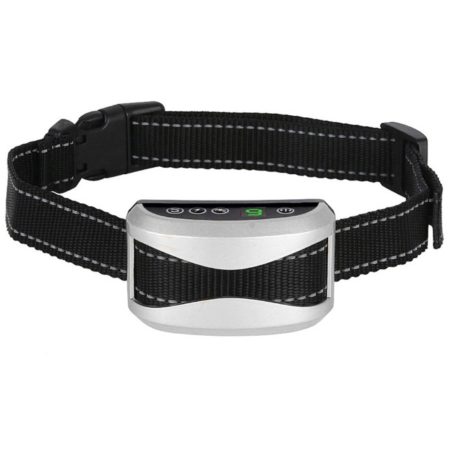 Dog No Bark Collar Rechargeable with 4 Training for All Dogs Bark Control Device