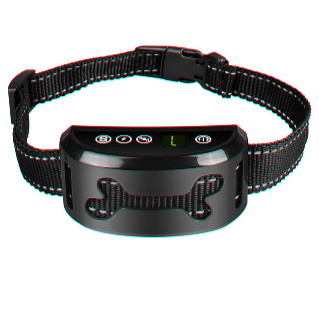 Dog No Bark Collars with Vibration and Rechargeable Anti Barking Device for All Dogs