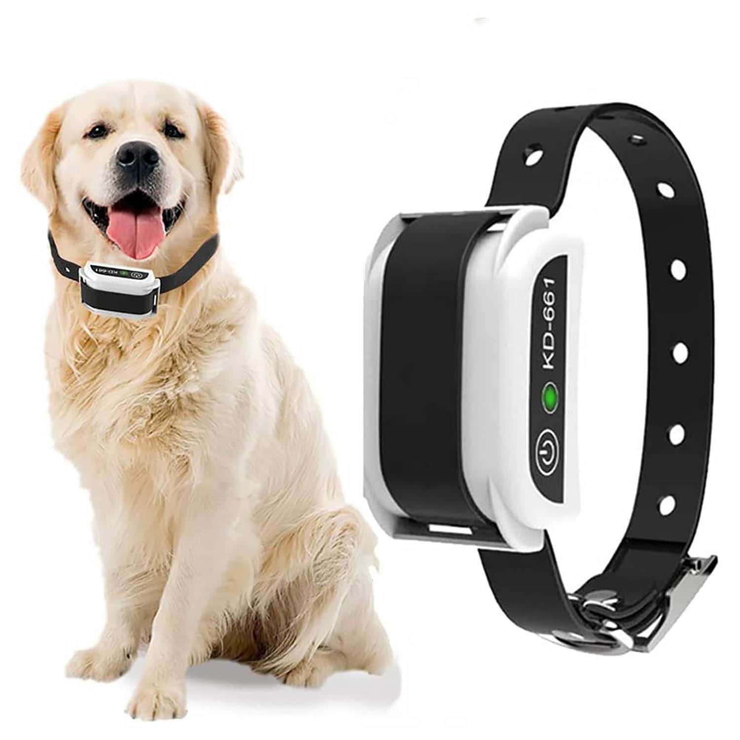 Wireless Dog Fence Containment System with Rechargeable Waterproof Receiver Collar (Extra Collar)