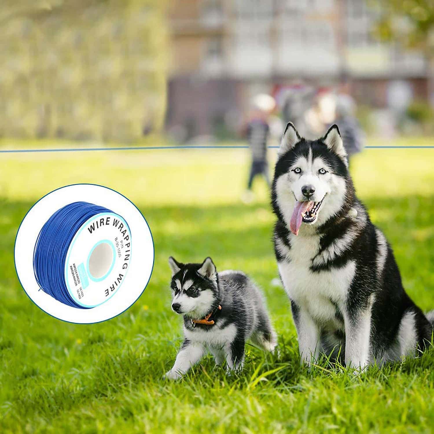 Electric Dog Fence Wire Grade Super Duty Solid Core 300m/984ft Electric Pet Fence Coil Wire Cables