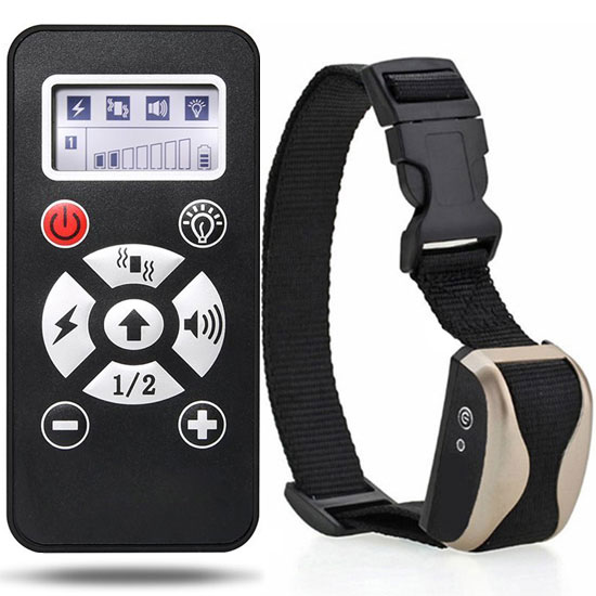 Remote Dog Training Collar with Waterproof and Rechargeable electric dog collar