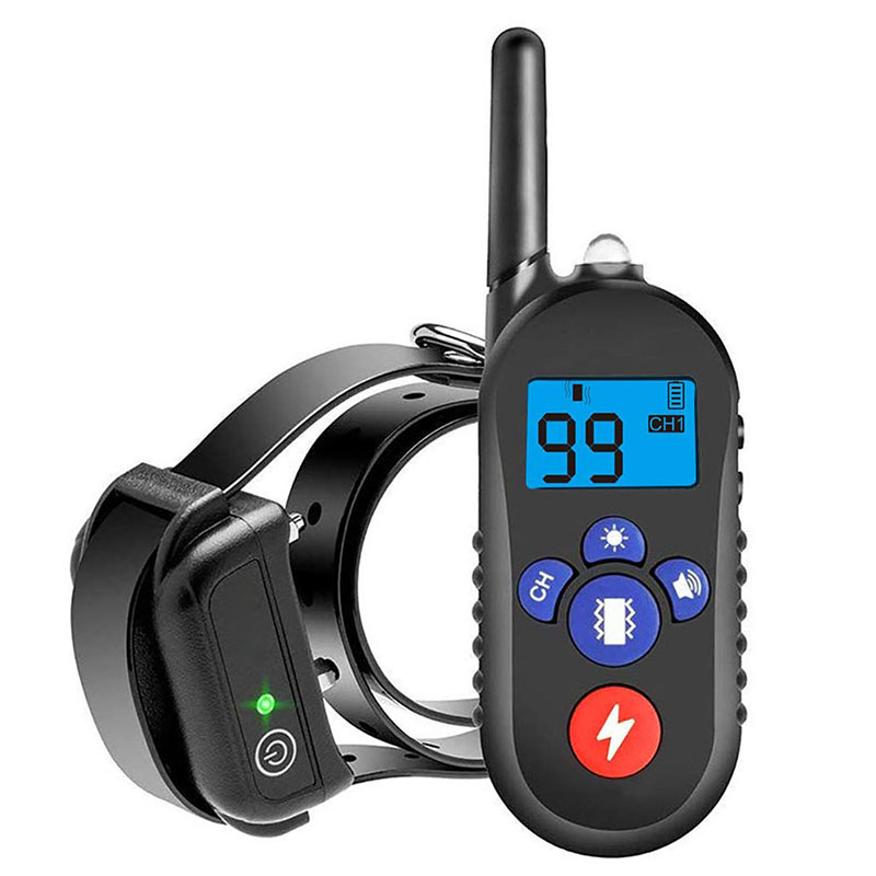 Dog Training Collar with Remote Rechargeable and 100% Waterproof Pet Trainer