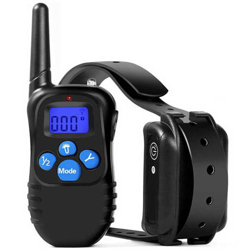 Dog Training Collar with Waterproof Rechargeable Remote